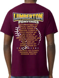 LUMBERTON PONYTAILS ALL STAR TSHIRT