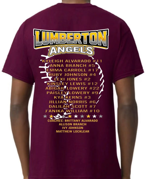 LUMBERTON ANGELS ALL STAR TSHIRT